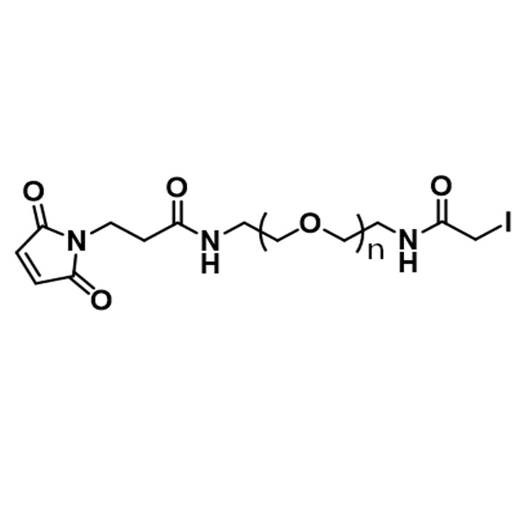 Iodoacetyl-PEG-Maleimide，IA-PEG-Mal，MW：1000